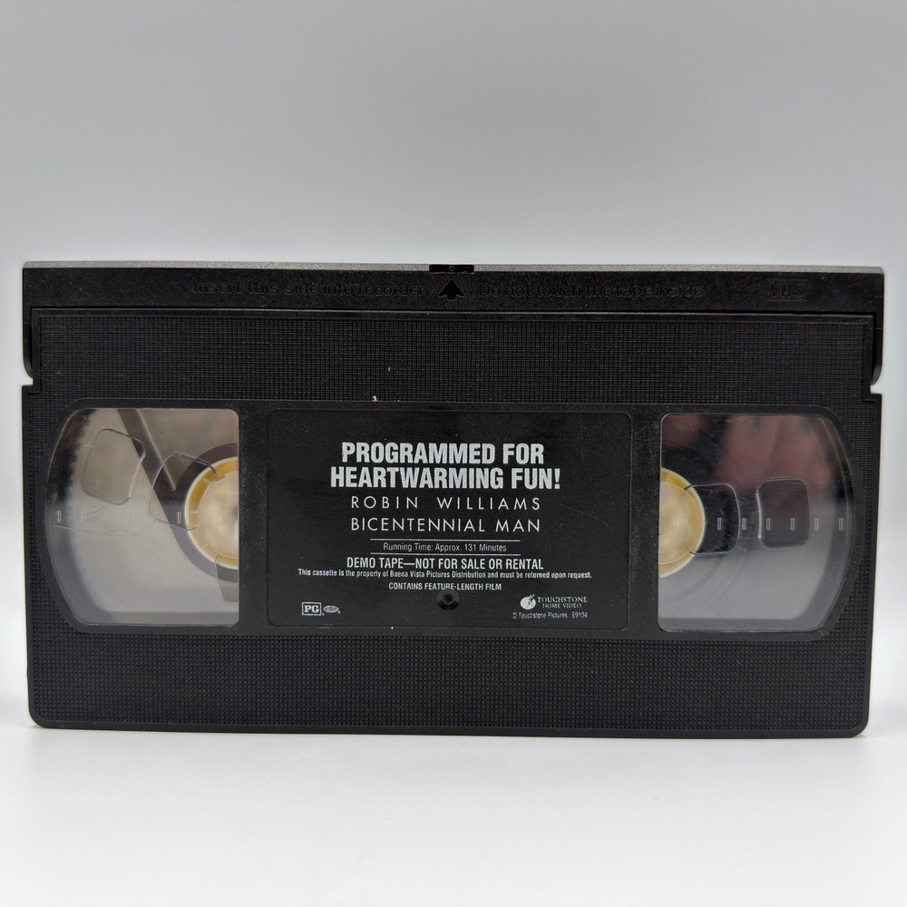 Bicentennial Man VHS Robin Williams Demo Tape Screener Touchstone Home Video
